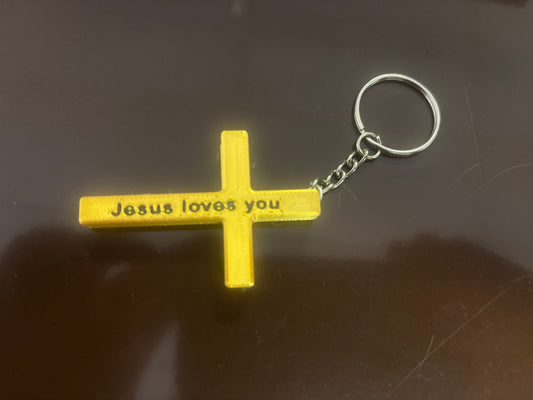 3D Cross keychains