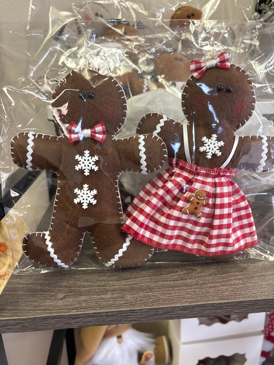Gingerbread Couple