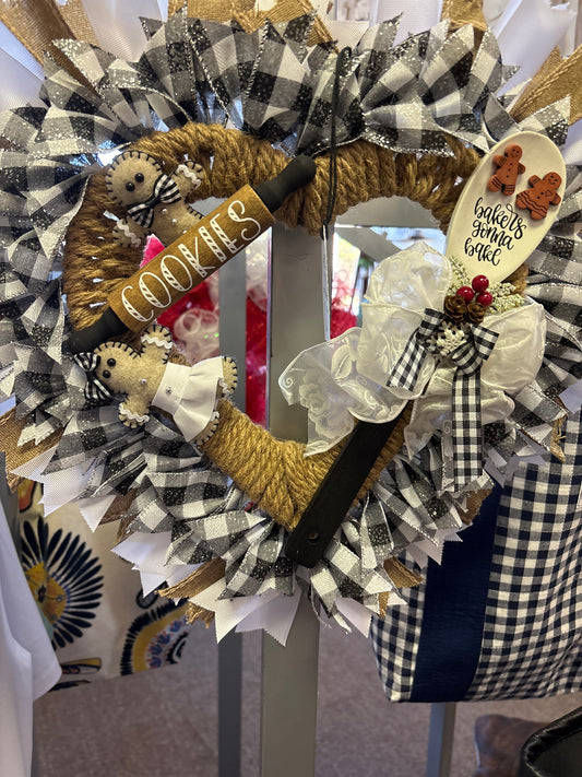 Heart shape wreath