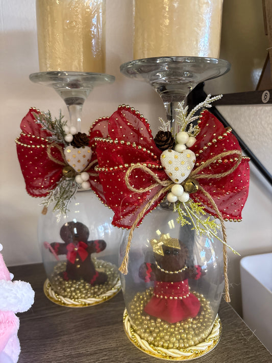 Ginger candle holders