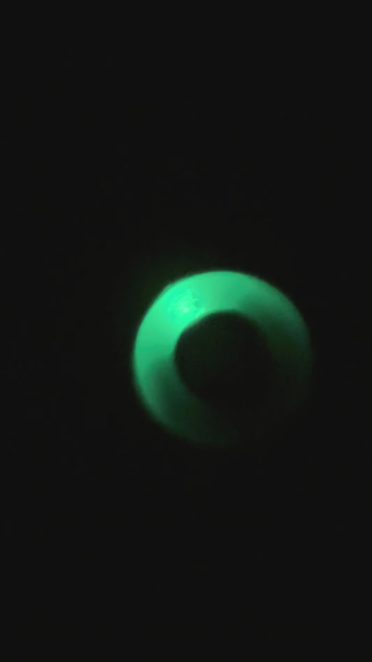 3D Marble Fidget with glow-in-the-dark marble ￼